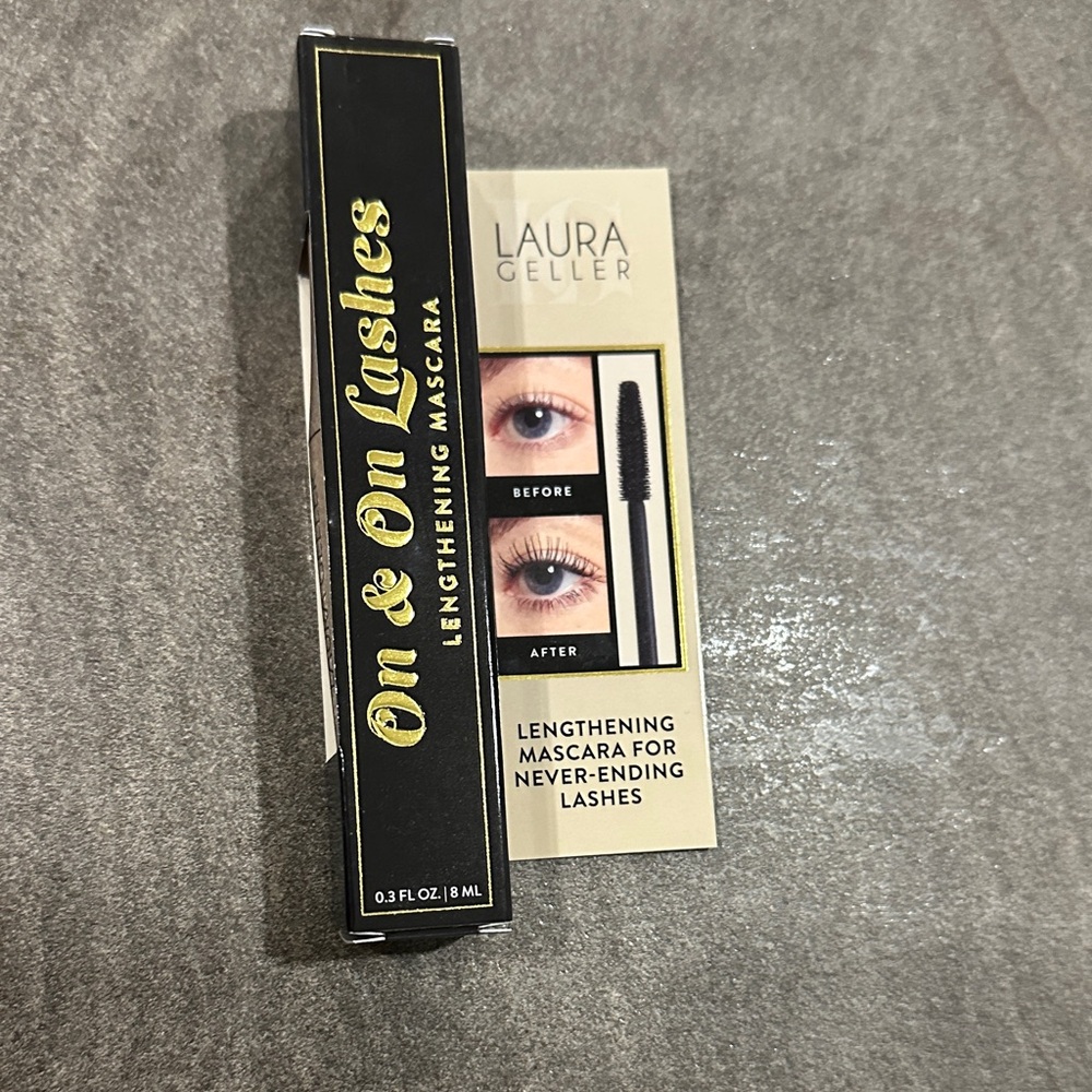 2 for $15 Laura Geller On & On Lashes Lengthening Mascara - Black